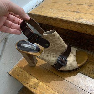 Tosca Blu Suede and Leather Heels size 41